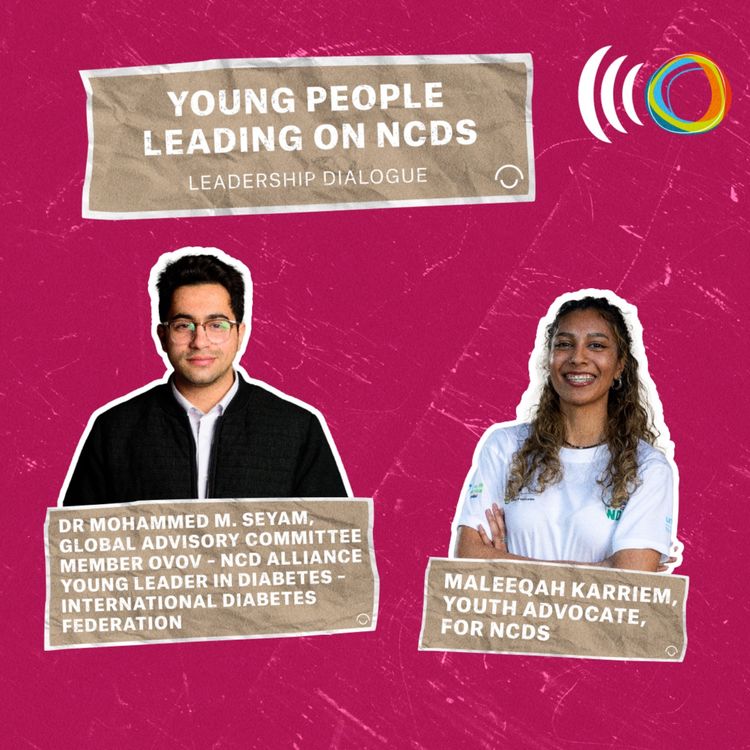 cover art for Young people leading on NCDs (Leadership Dialogues edition)