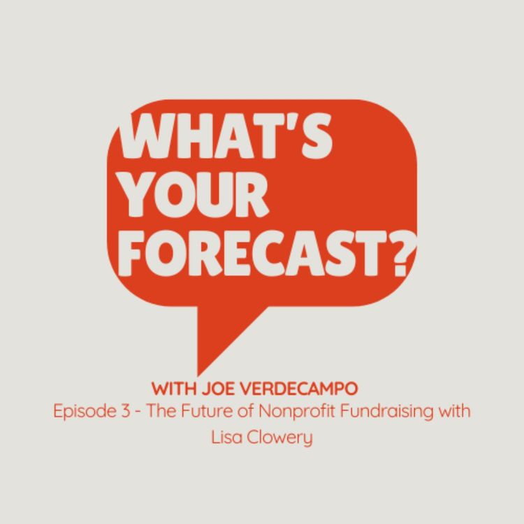 cover art for The Future of nonprofit fundraising!