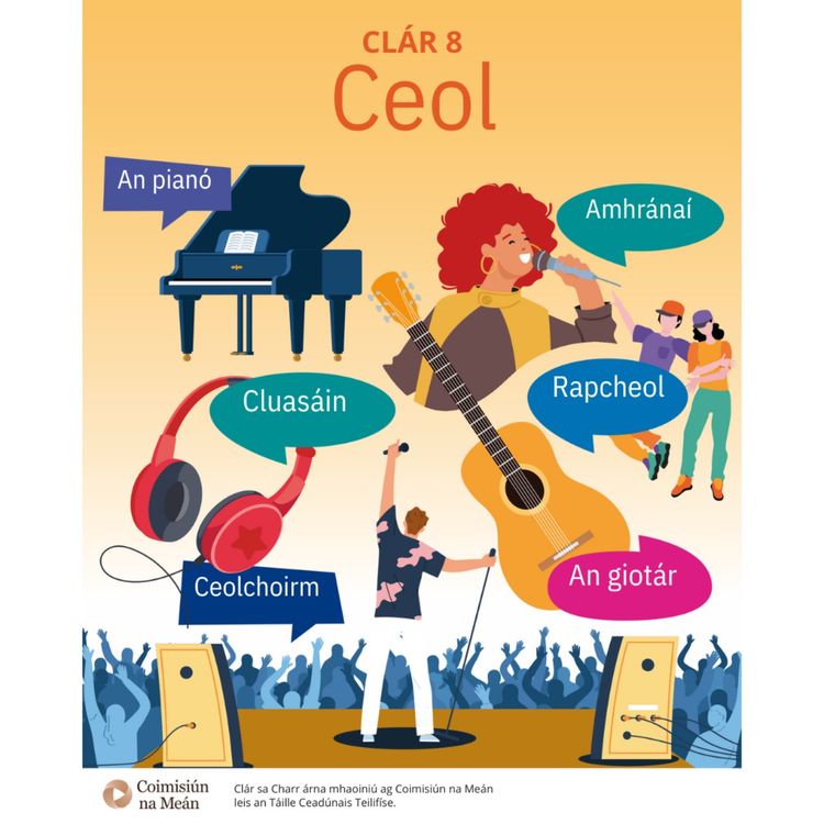 cover art for Clár sa Charr Week 8 - Tuesday