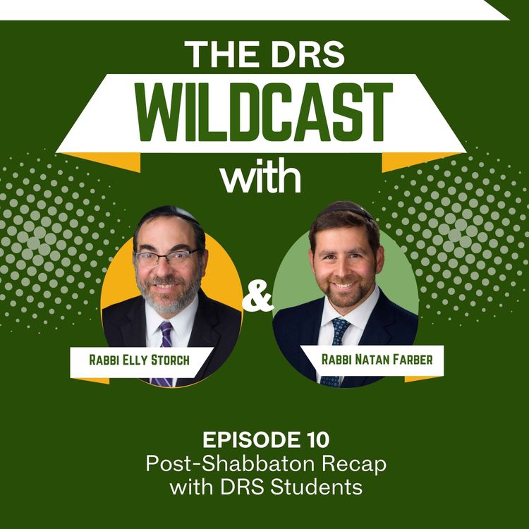 cover art for S2E10: Post Shabbaton Recap with DRS Students