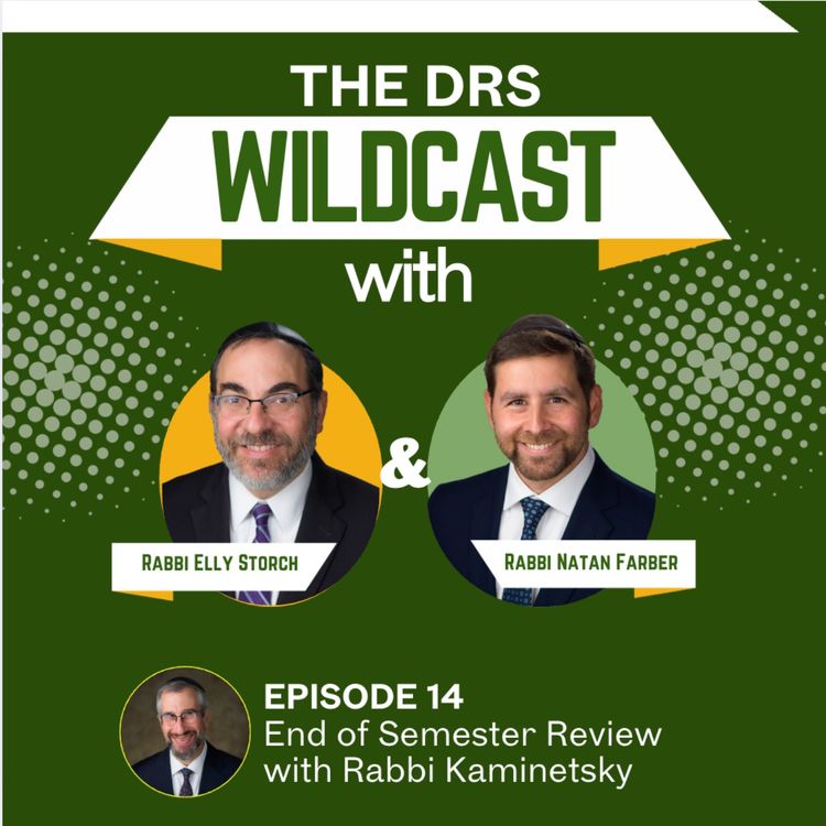 cover art for S2E14: End of Semester Review with Rabbi Kaminetsky
