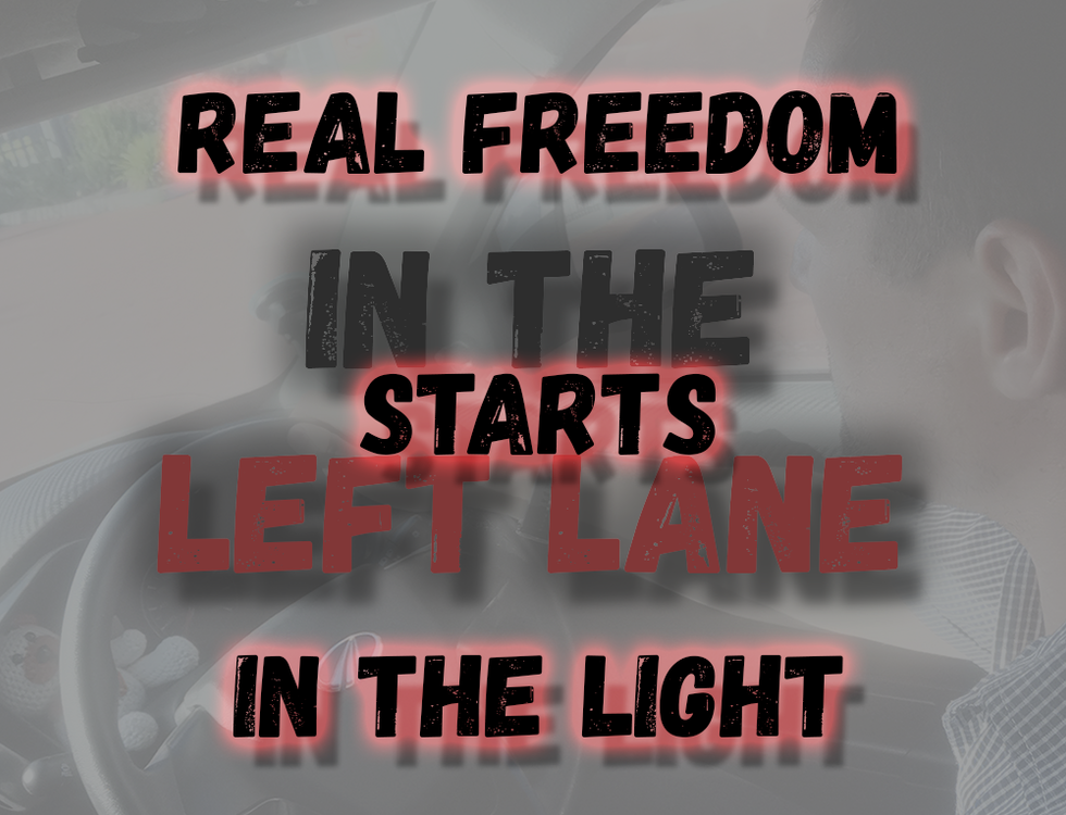 cover art for Real Freedom Starts In The Light