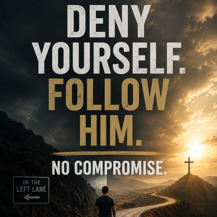 cover art for Deny Yourself. Follow Him. No Compromise.