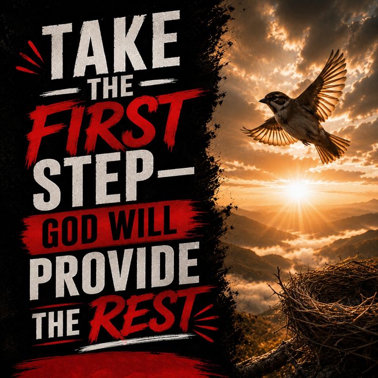 cover art for Take the First Step—God Will Provide the Rest