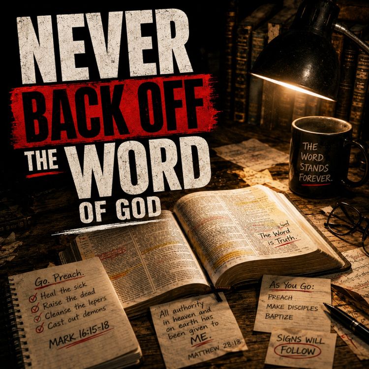 cover art for Don't Back Down from the Word of God