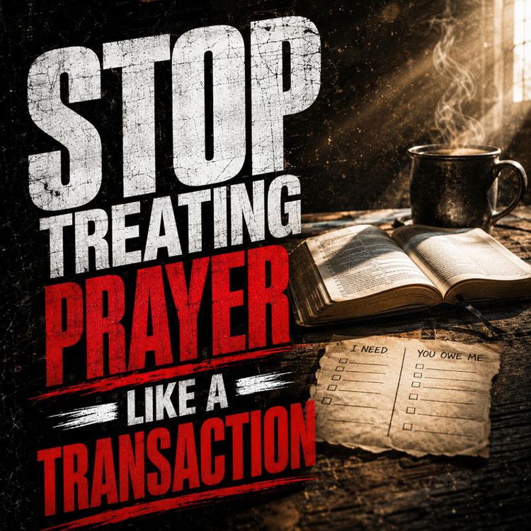 cover art for Stop Treating Prayer Like a Transaction