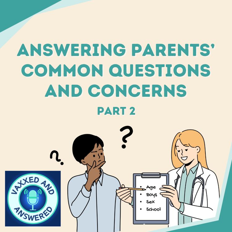 cover art for Episode 3: Answering Parents’ Common Questions and Concerns Part 2