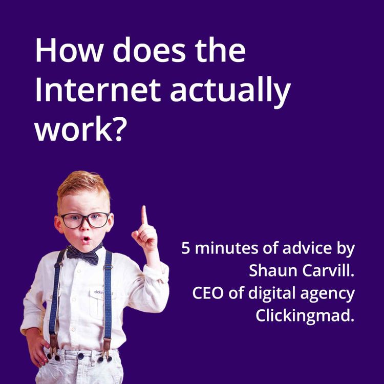 cover art for How does the Internet actually work?