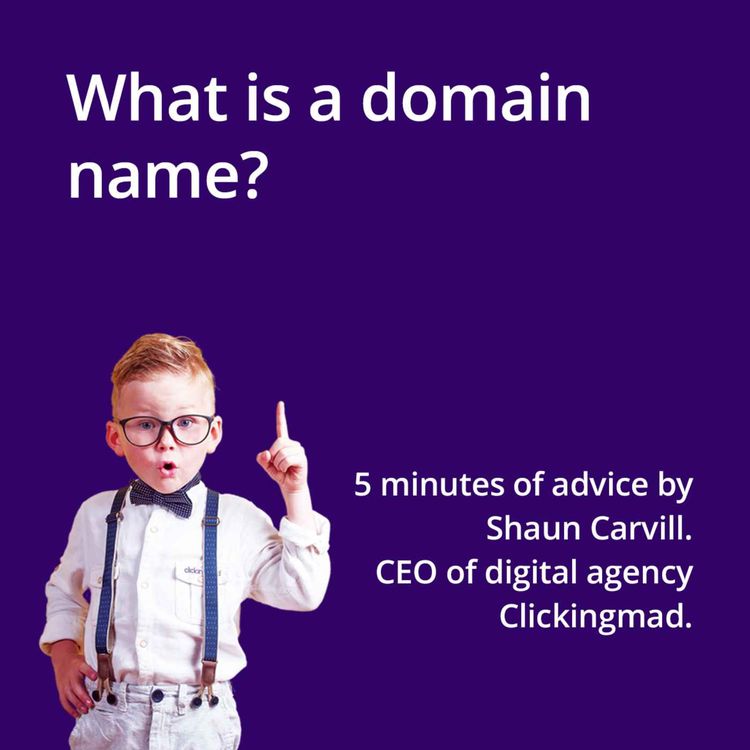 cover art for What is a domain name?