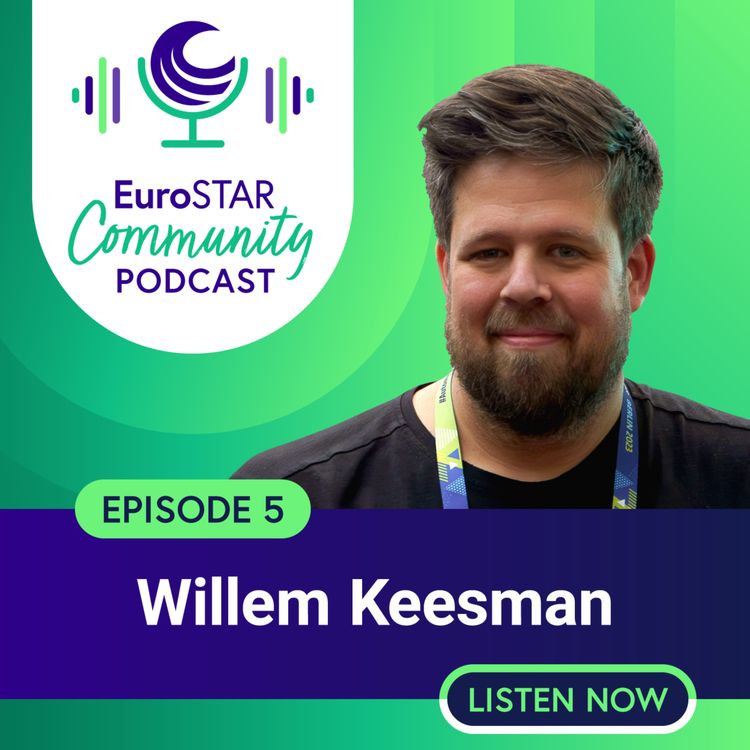 cover art for Empowering Testers: Willem Keesman on Embracing Change, Automation, and Community