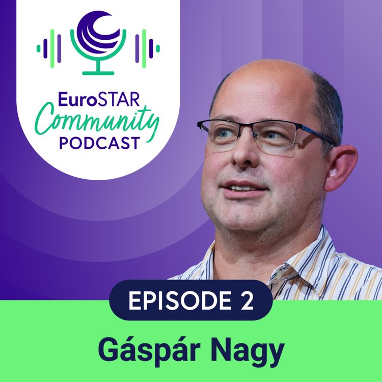 cover art for Automation Sustainability: Gáspár Nagy on Building Sustainable Testing Communities