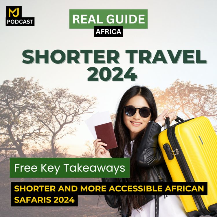 cover art for Travel Guide Africa: Shorter and More Accessible African Safaris 2024