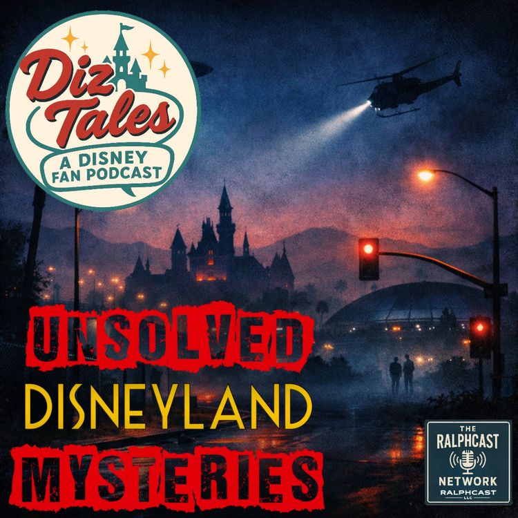 cover art for Unsolved Disneyland Mysteries