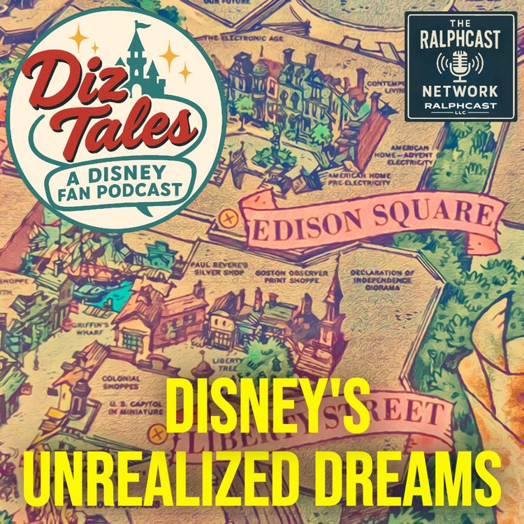 cover art for Disney's Unrealized Dreams