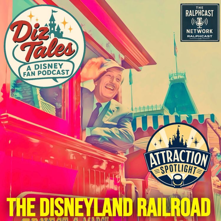 cover art for The Disneyland Railroad