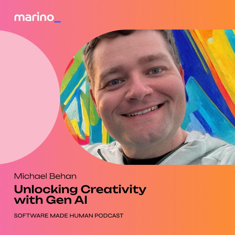 cover art for Unlocking Creativity with Gen AI: A Look Inside Marino's Gen AI Day with Michael Behan