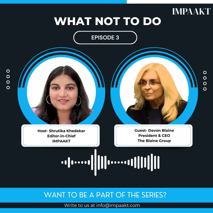 cover art for Episode 3: Devon Blaine, President & CEO of The Blaine Group