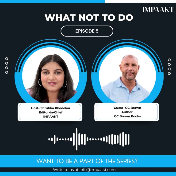 cover art for Episode 5: GC Brown, Author, GC Brown Books