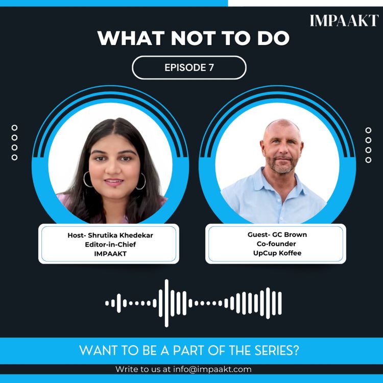 cover art for Episode 7: Gregory Brown, Co-founder of UpCup Koffee