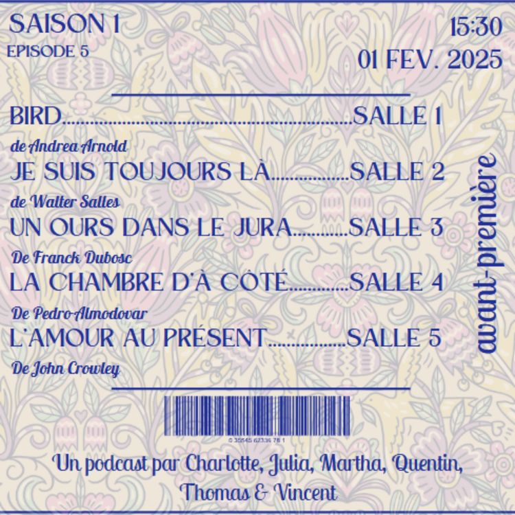 cover art for BIRD - JE SUIS TOUJOURS LÀ - UN OURS DANS LE JURA - LA CHAMBRE D'À CÔTÉ - L'AMOUR AU PRÉSENT
