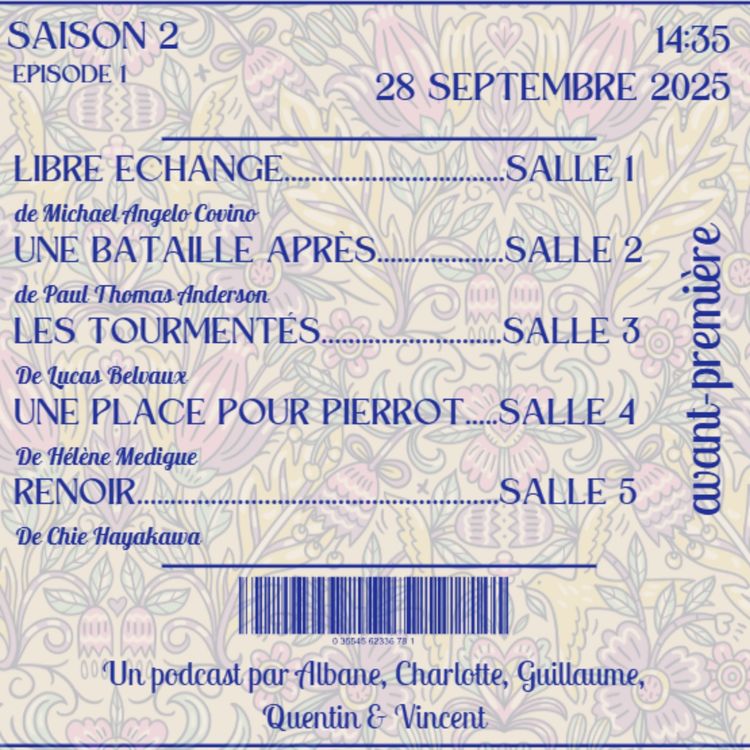 cover art for LIBRE ÉCHANGE - UNE BATAILLE APRÈS L'AUTRE - LES TOURMENTÉS - UNE PLACE POUR PIERROT - RENOIR