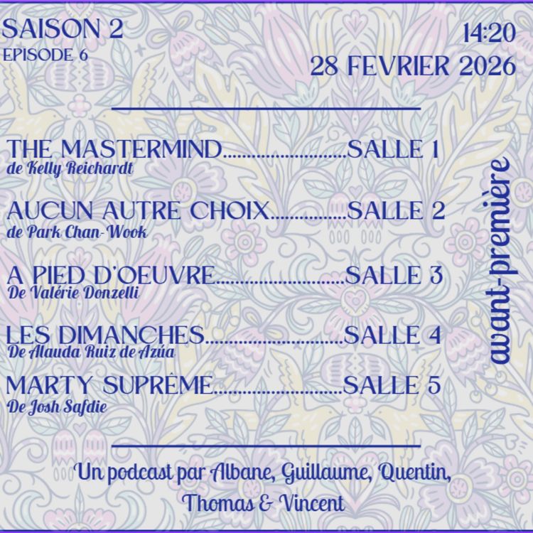 cover art for THE MASTERMIND - AUCUN AUTRE CHOIX - A PIED D'OEUVRE - LES DIMANCHES - MARTY SUPREME