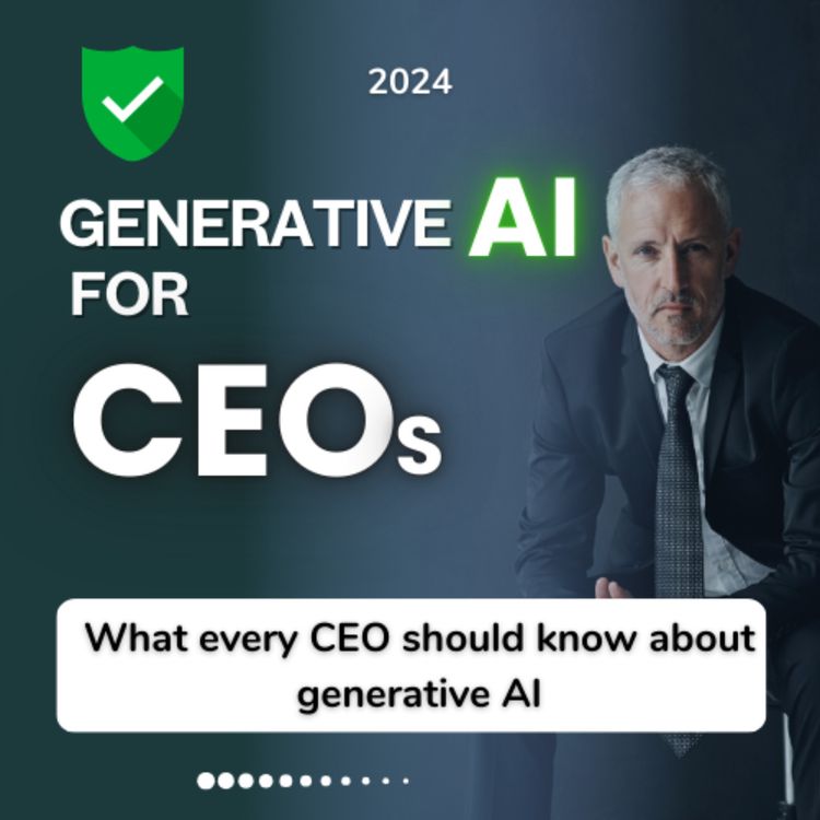 cover art for What every CEO should know about generative AI?