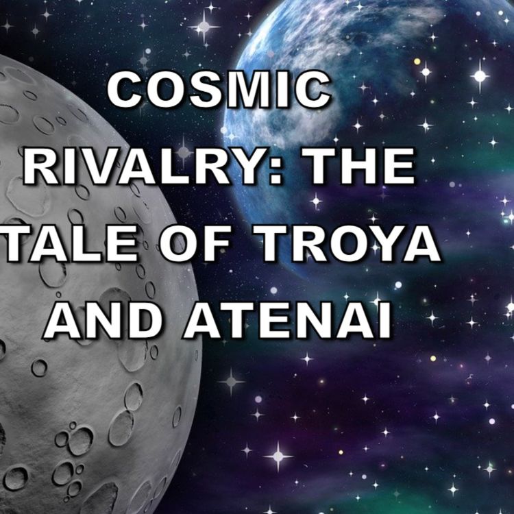 cover art for Short Story #23 - Cosmic Rivalry: The Tale of Troya and Atenai