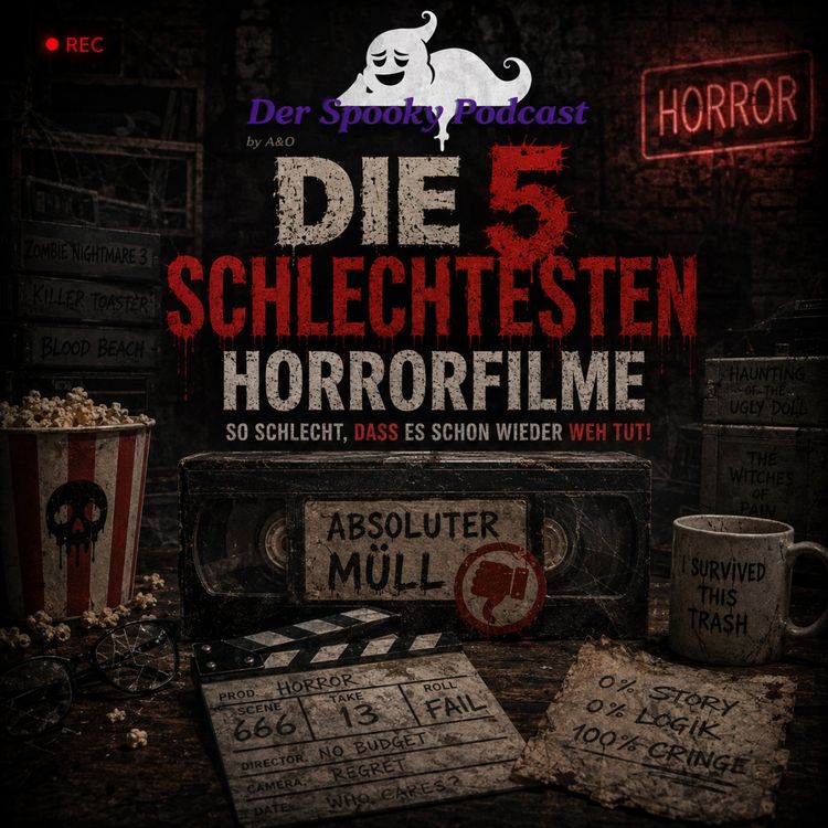 cover art for Unsere 5 schlechtesten Horrorfilme aller Zeiten – Wenn Horror einfach nur schlecht ist!