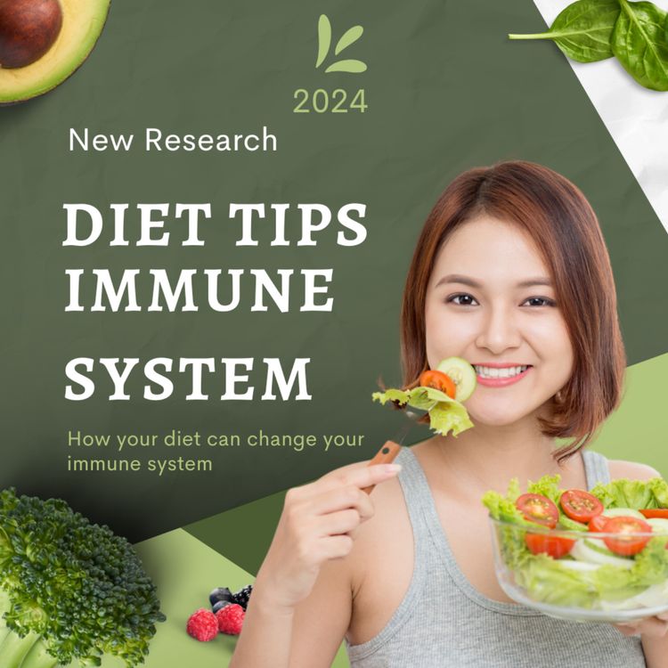 cover art for How your diet can change your immune system: New Research 2024