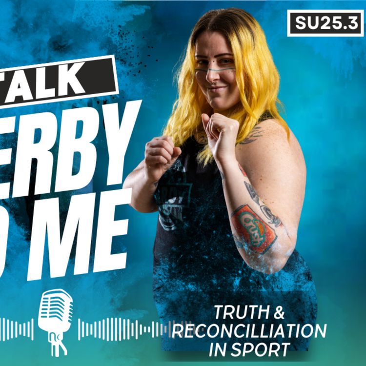 cover art for Talk Derby to Me:  Truth and Reconcilliation in Sport