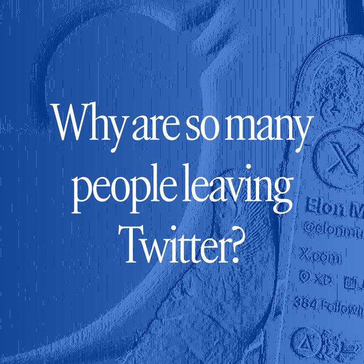 cover art for The Great X-odus: why are so many people leaving Twitter?