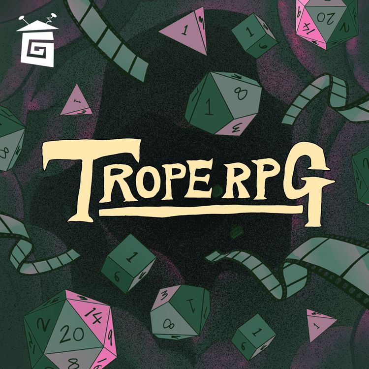 cover art for Trope RPG Podcast TRAILER