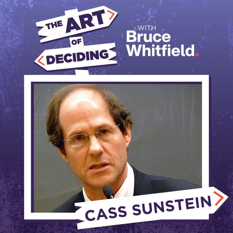 cover art for Prof Cass Sunstein - co-author of Nudge: Improving Decisions about Health, Wealth, and Happiness
