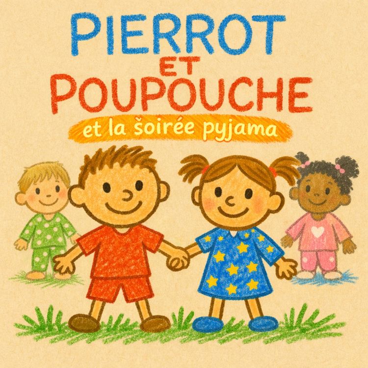 cover art for Pierrot et Poupouche et la soirée pyjama