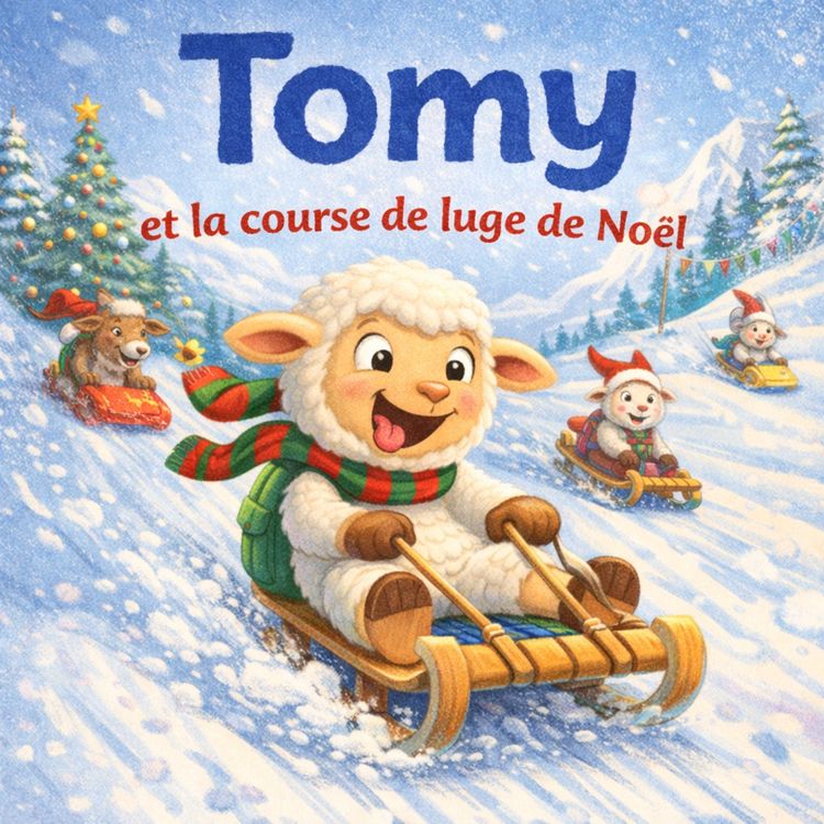 cover art for Tomy et la course de luge de Noël