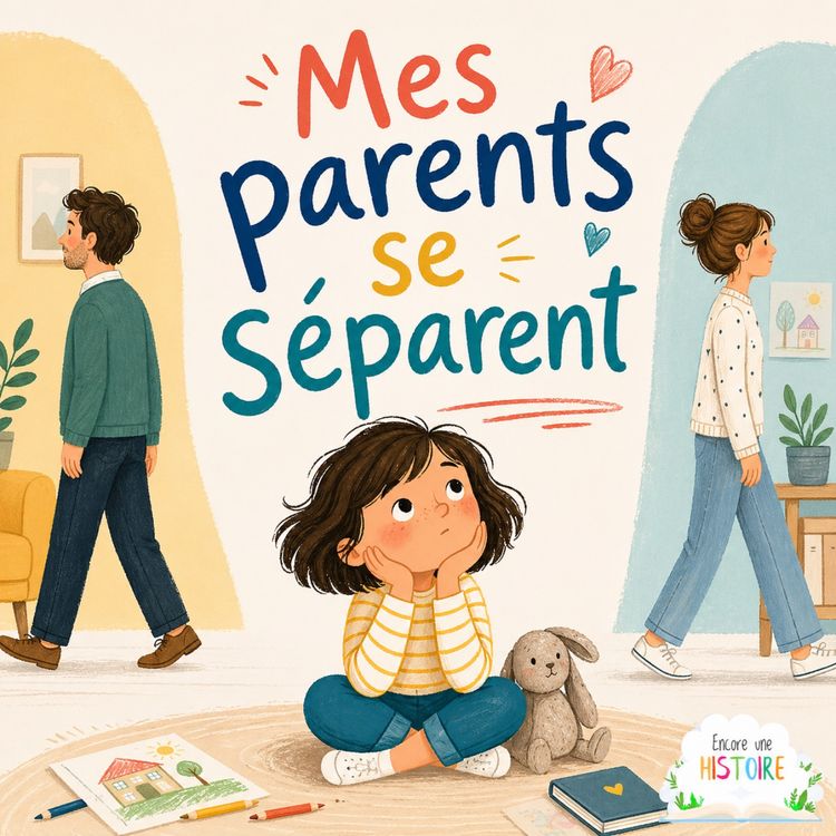 cover art for Mes parents se séparent