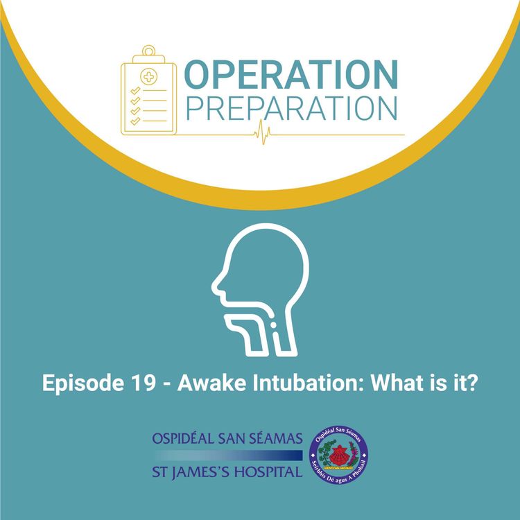 cover art for Episode 19 – Awake Intubation: What is it?
