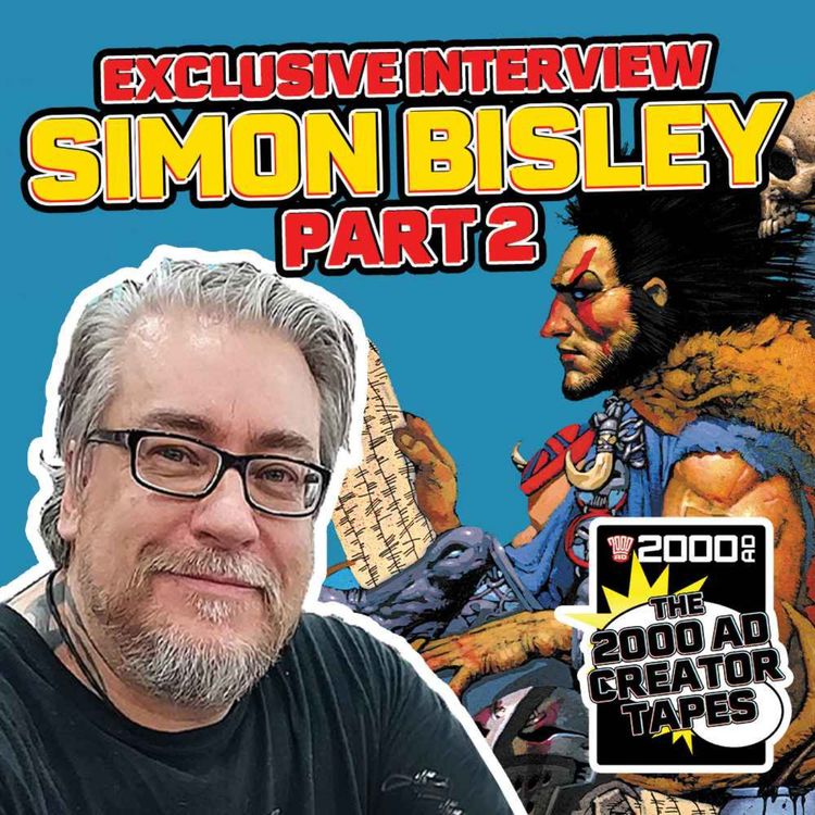cover art for Simon Bisley interview, part two - The 2000 AD Creator Tapes
