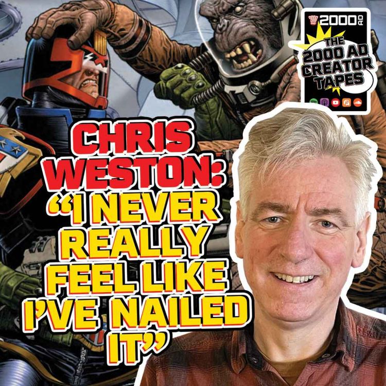 cover art for Chris Weston interviewed – 2000 AD: The Creator Tapes