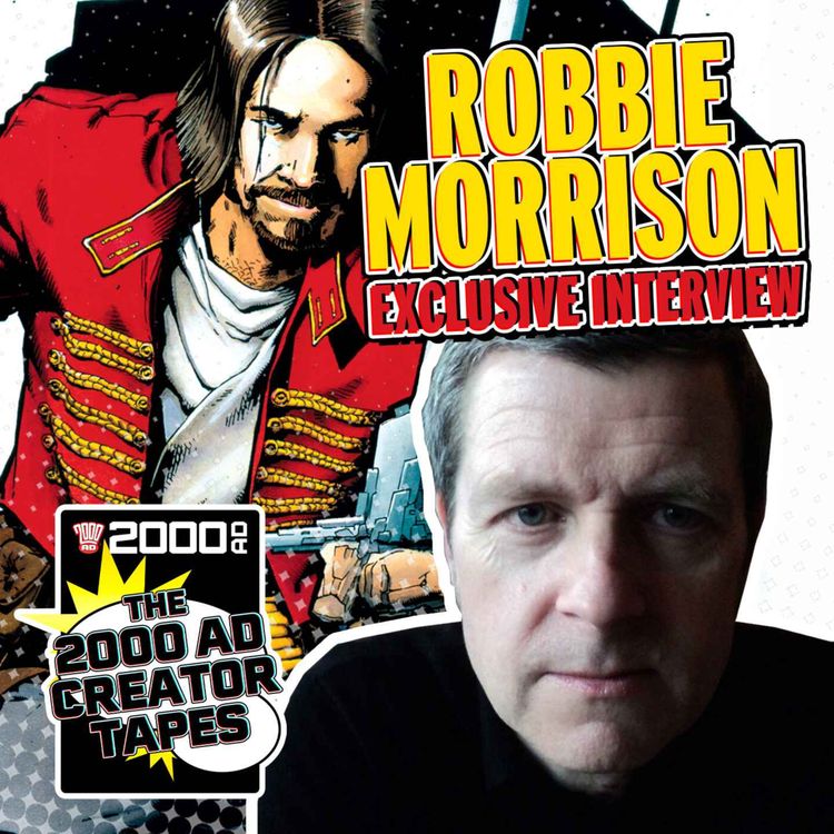 cover art for Robbie Morrison — 2000 AD: The Creator Tapes