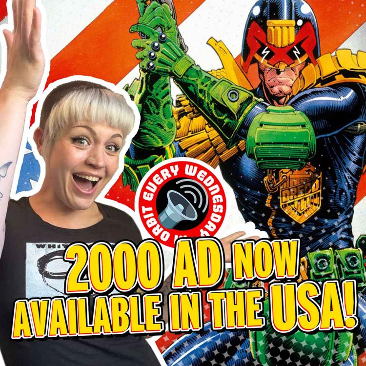 cover art for 2000 AD now available in the USA!