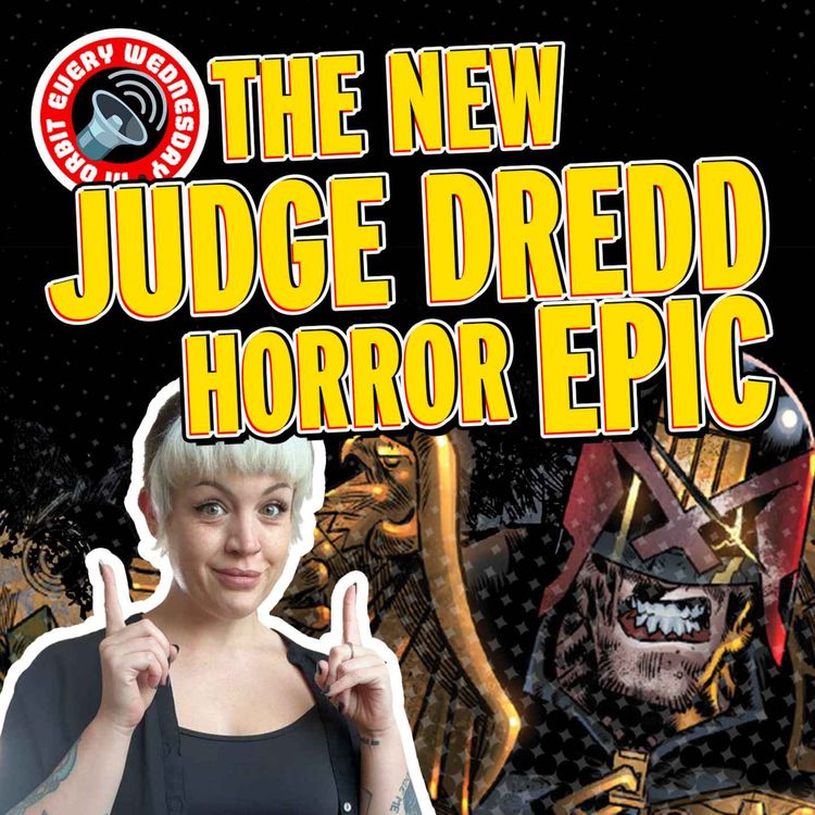 cover art for The NEW Judge Dredd horror epic! — In Orbit This Wednesday