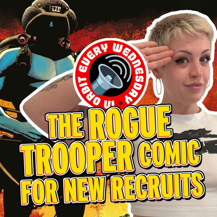 cover art for The Rogue Trooper comic for new recruits — In Orbit Every Wednesday | 2000 AD