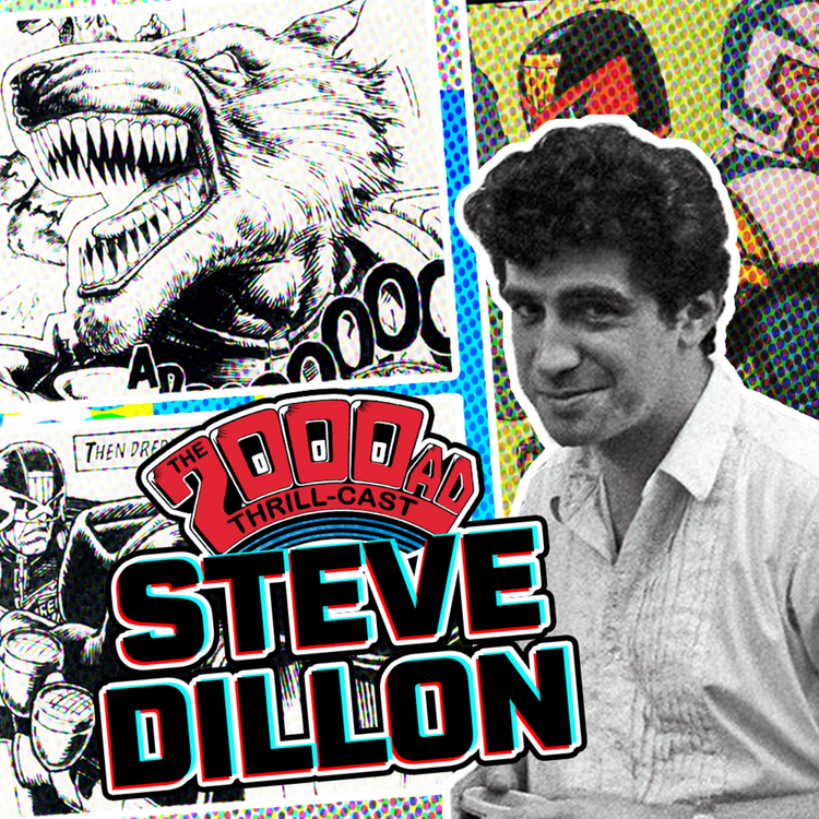 cover art for Episode 231: Why was Steve Dillon one of the greatest artists of all time?