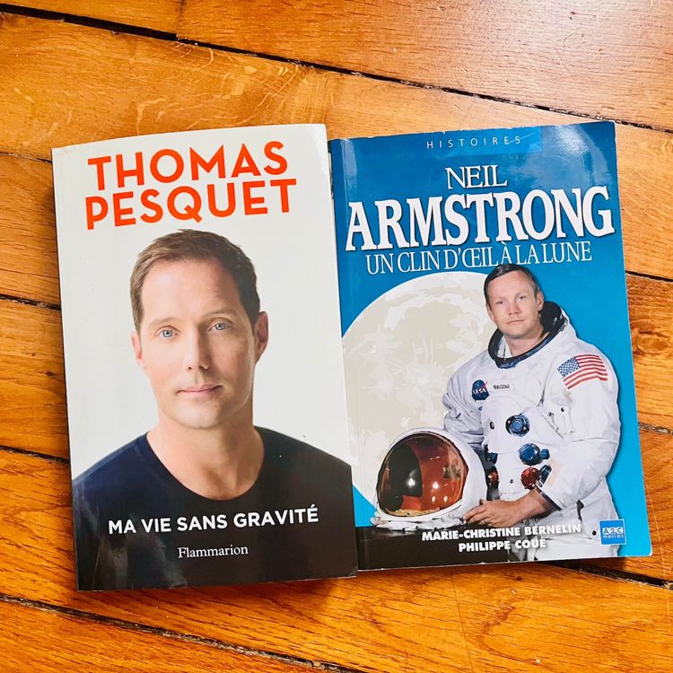 cover art for Neil Armstrong vs Thomas Pesquet - 1ere partie