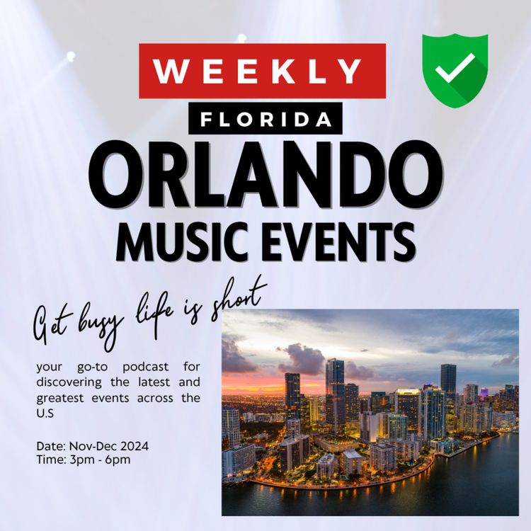 cover art for Guide to Music Events in Orlando, FL (November)