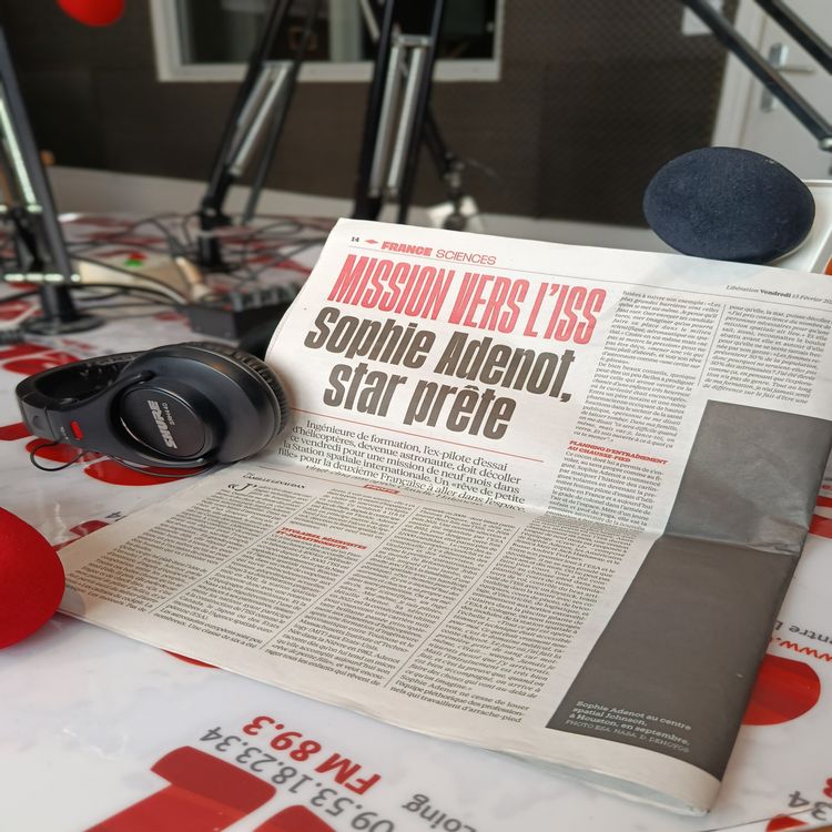 cover art for Des Voix à Lire - Française dans l’espace - Sophie Adenot