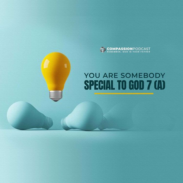 cover art for You Are Somebody Special To God 7