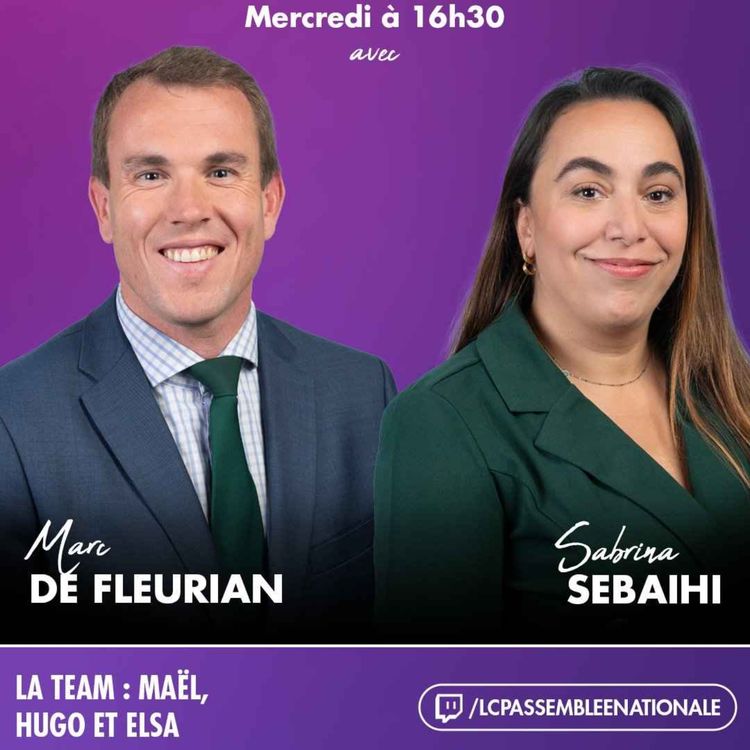 cover art for Ukraine, Algérie, port du voile et narcotrafic ... Marc de Fleurian, Sabrina Sebaihi répondent au tchat
